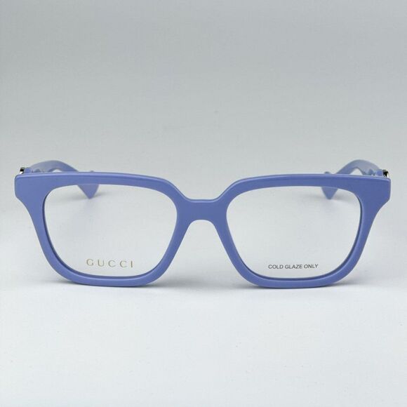 NEW Gucci GG1536O 008 Violet Women Square Eyeglasses GG 1536O - Picture 3 of 10